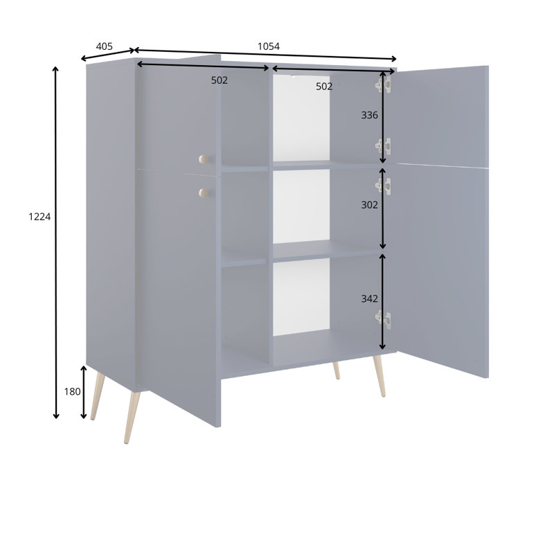 Alafia 105cm Sideboard