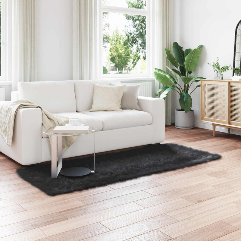 Solid Colour Standard Area Rug, Runner 80 x 200cm