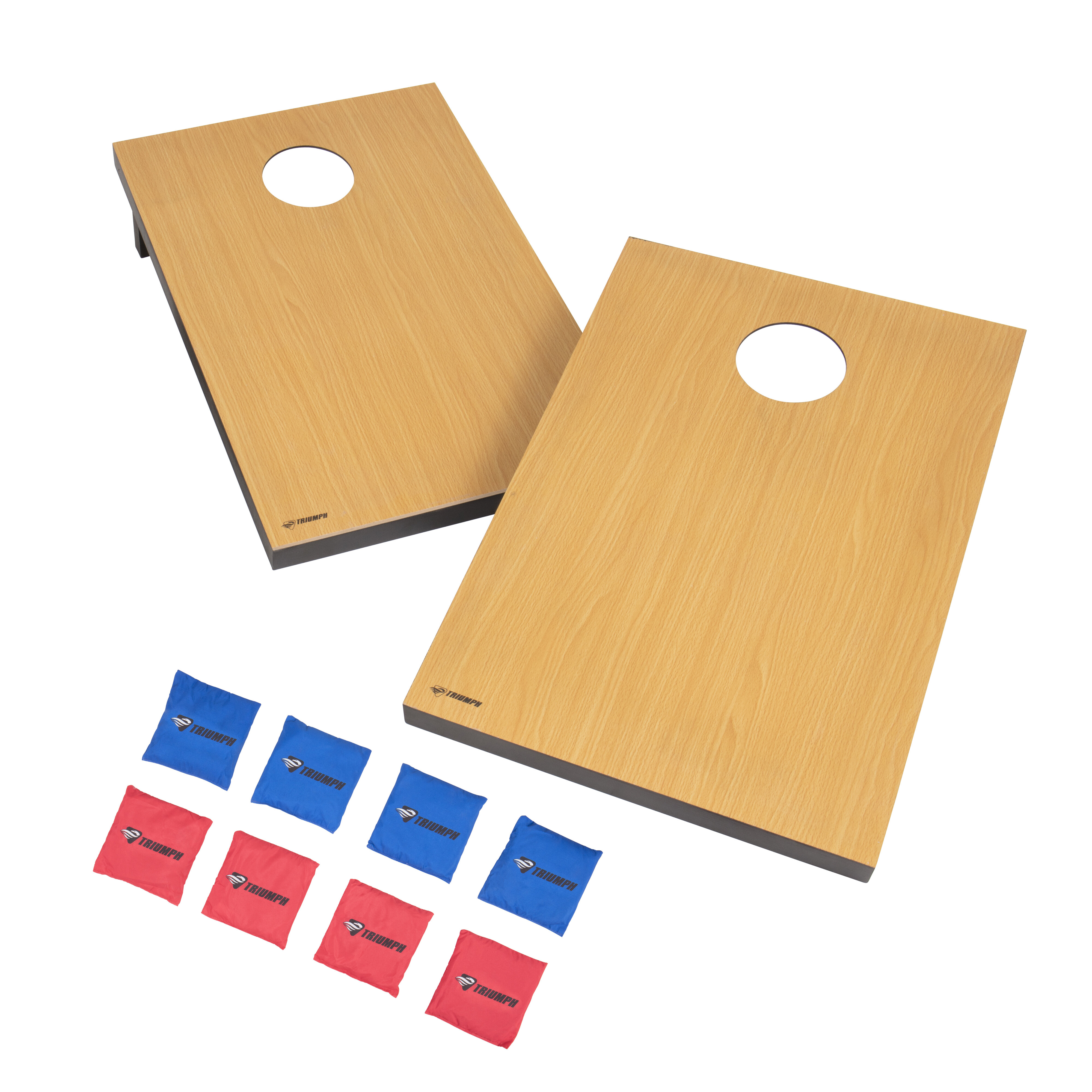 Red White Bear Cornhole Set