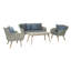 Aaban Midori Five Seat Lounge Set