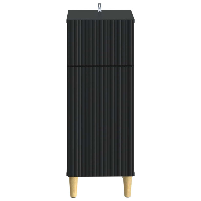 Bathroom Cabinet, Black