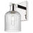 Downtown Urban - Franklin - 1 Light 5" Wall-mounted Sconce - Deco Swirl Shade-1662886502-1662886490