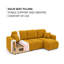 Chandara 3 Seater Sofa Bed-1827960704