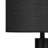 Table Lamp  - 28"H,, Black Metal