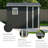 9×6 Ft Metal Garden Shed With Window & Hinged Doors