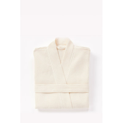 Unisex Organic Waffle Robe