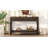 U_STYLE Modern Ash Veneer Console Table-540217042
