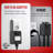 Garbage Disposal Air Switch Kit with Chrome Push Button, Power Box, and Air Tube