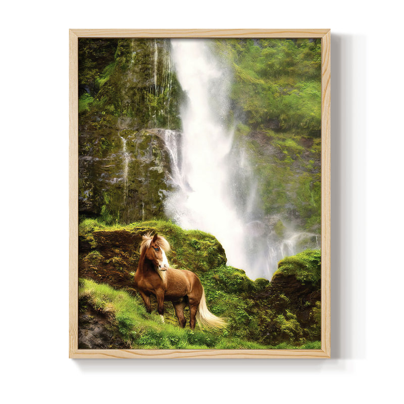 View At Rest VI Framed Print - Solid Wood, 30" H x 24" W