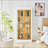 71.2'' Tall Display Cabinet With Glass Doors-1763994877