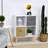 Sybil 2 -Drawer 2 -Shelf Storage Cabinet