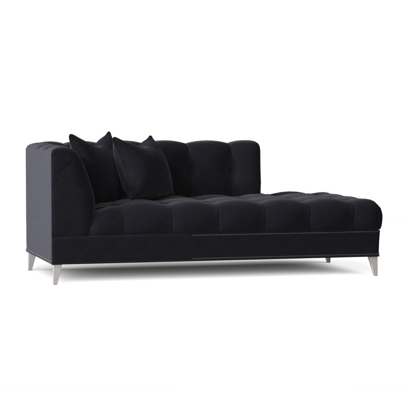 Canapé modulaire Dashing, Rouge Margaret, Bisque, Laiton poli - petite