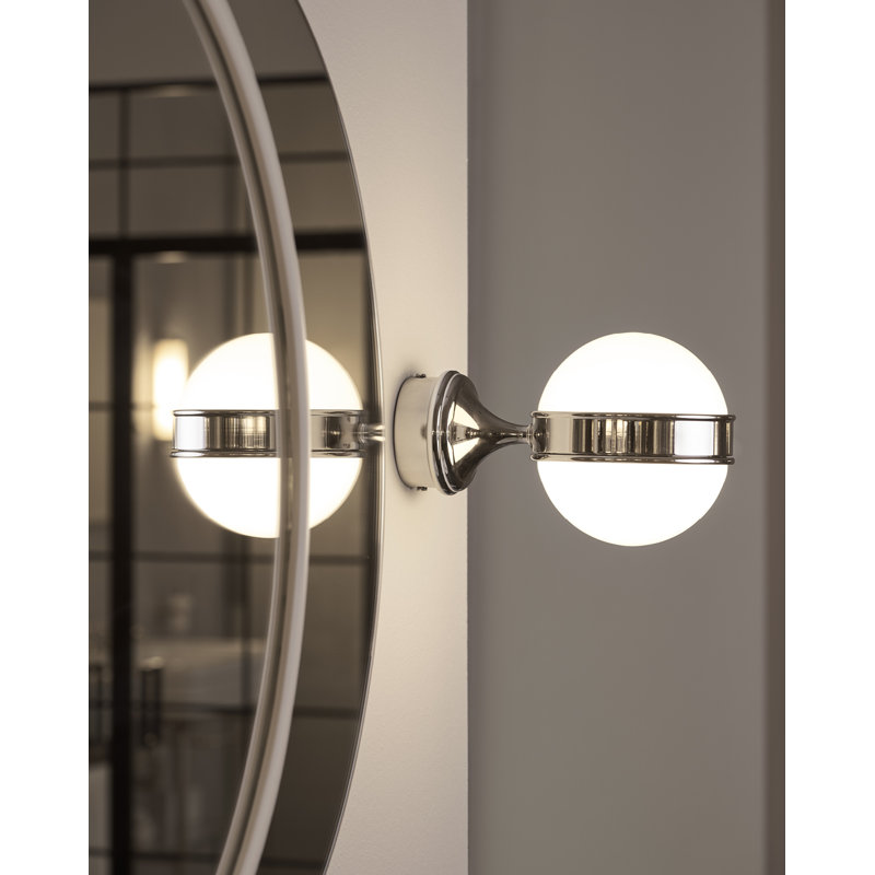 Kalos Bath Sconce, Polished Nickel