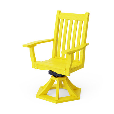 Chaise berçante pivotante avec accoudoirs Classic