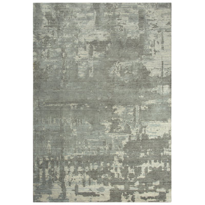 Wool Abstract Indoor Rug