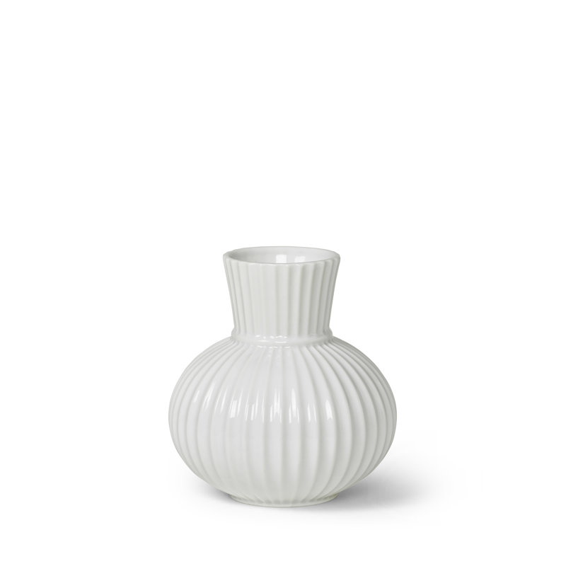 Table Vase, 5.7" H x 5.3" W x 5.3" D