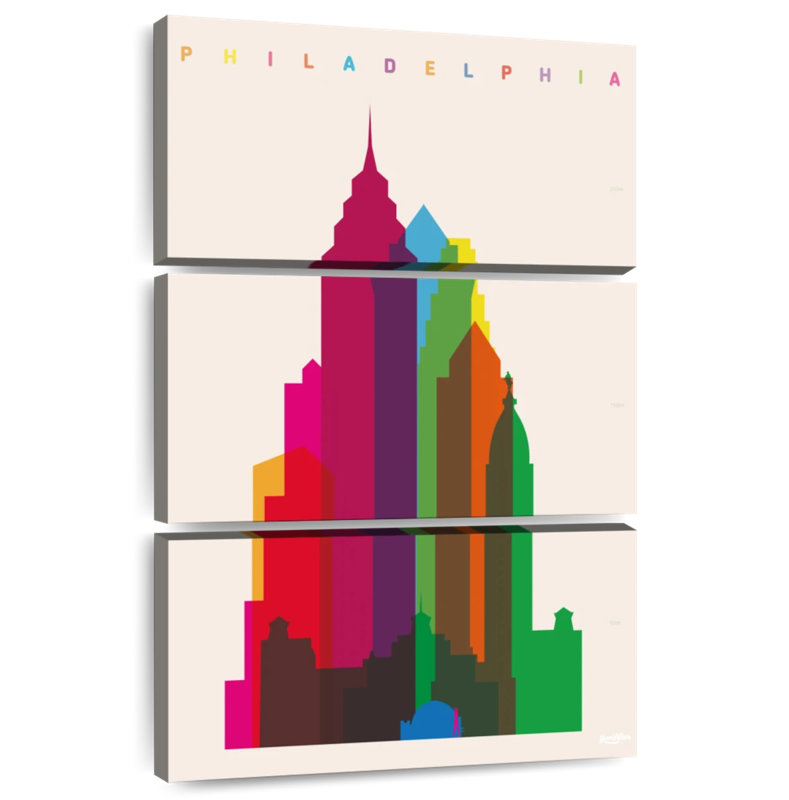 Nicci Vibrant Philadelphia, H 65 po x l 42 po