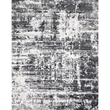 Hand-Knotted High-Quality Gray and Silver Area Rug