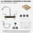Parlos Home Kitchen Faucet with Side Spray-101502890