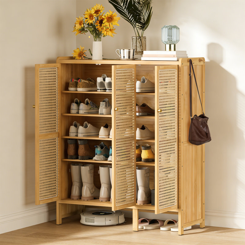10 Pair Shoe Storage Cabinet