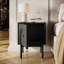 Bedside table LIBERTY nightstand with gold handle-902915111