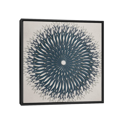 Spinner 1 Piece Single Picture Frame and Floater Frame Painting on Canvas