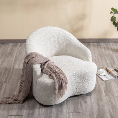 Fauteuil demi-tonneau pivotant 34 po