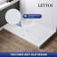 Bac de douche à simple seuil LETTOI blanc, base de douche 60 po x 34 po avec design antidérapant