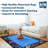 KidCarpet.com Alphabet Bubbles Classroom Rug, 4'x6' Rectangle - Class 1 Fire Rated, Oeko-Tex certified commercial-grade nylon bordered classroom rug - strong, durable edging-113405870
