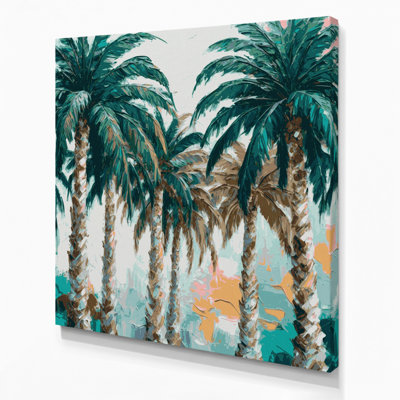 Art mural sur toile Botanical Royal Palm