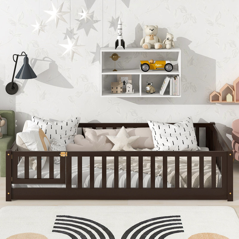 Nanney Solid Wood Daybed, Espresso, Full