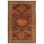 12x19 Rust and Green Anatolian Traditional Rug