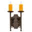 Toscano 2 - Light Candle Wall Light