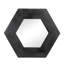 Miroir mural 18,5 "Hexagon