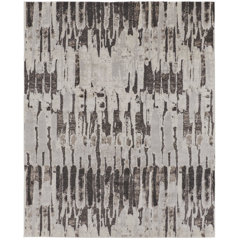 Queens Boulevard Abstract Indoor Rug, Rectangle 1'8" x 2'10"