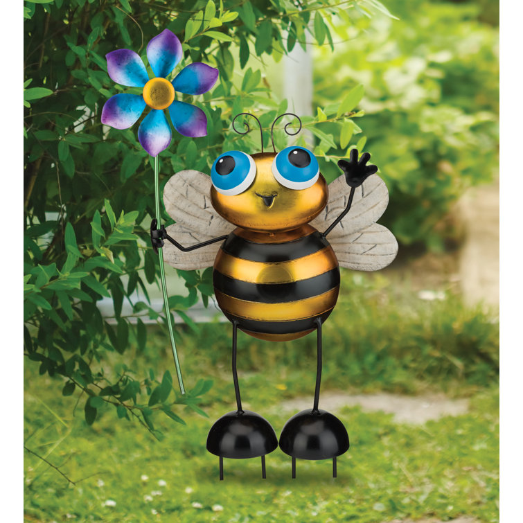 Bumble Bee Decorative Stake Lights - Outdoor Decoration, Lawn