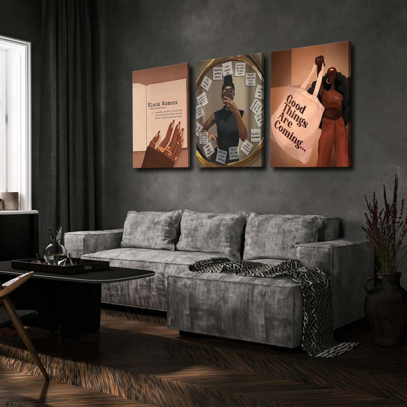 3 Piece Wrapped Canvas Print