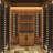 Lleucu 1-Bottle Helical Wall-Mounted Metal Wine Rack in Golden Bronze - 5”, Left-Facing-1770692997-1776795288