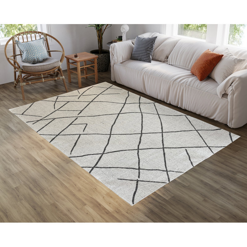 Tapis antidérapant Hera, Rectangle 2 pi 6 po x 4 pi 11 po