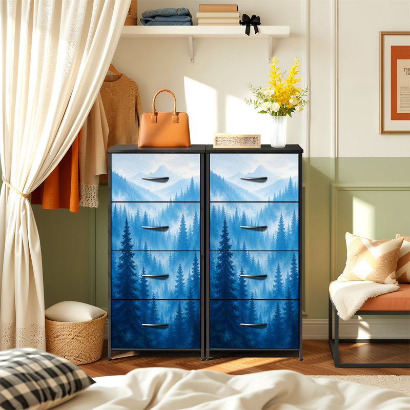 Commode verticale 4 tiroirs