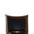 Abner Swivel Upholstered Faux Leather Counter Stool