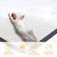  Matelas hybride à ressorts ensachés moyen en mousse à mémoire de forme 6 po-2100906402