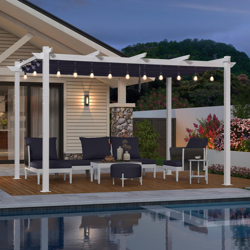 4m x 3m Aluminium Pergola