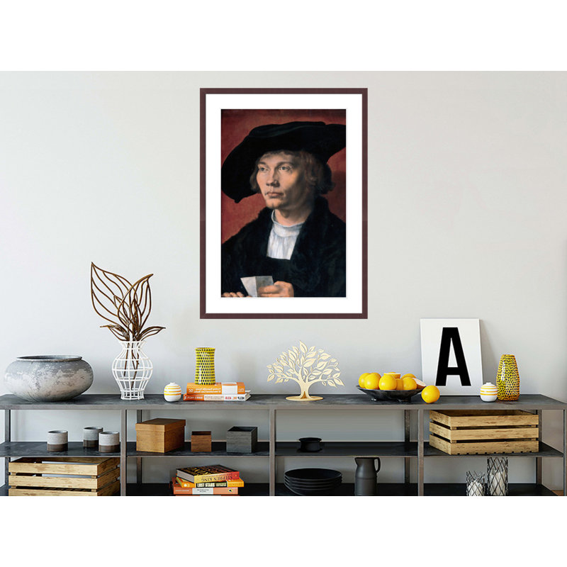 Bernhard Von Reesen par Albrecht Dürer, impression giclée sur cadre, H 41,5 po x l 30,08 po