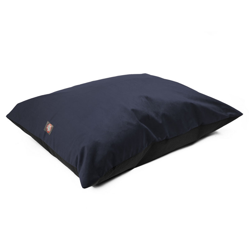 Coussin pour chien Villa Majestic, Bleu marine, Medium (35" W x 28" D x 7" H