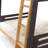 Collino Twin Over Full Wood Bunk Bed with Ladder