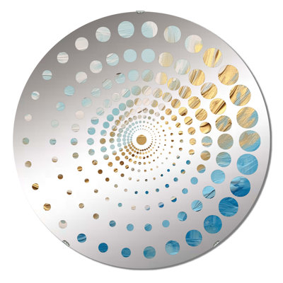 Barteldina - Spiral Circle Wall Mirror