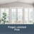Edge 1 in. x 8 in. x 8 ft. Timeless Collection Smooth Nickel Gap Shiplap (Primed White)