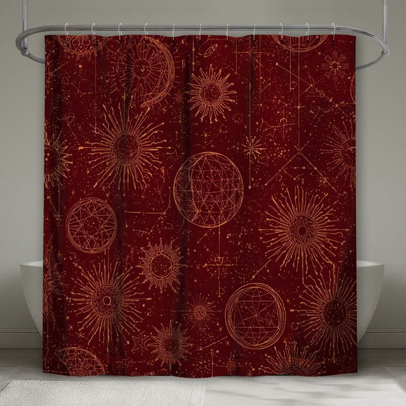Rideaux de douche Astronomie, L 70 po x H 72 po