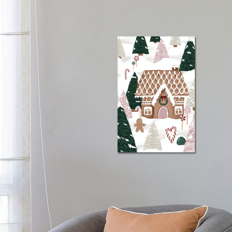 Gingerbread Forest by Katie Bryant - Wrapped Canvas Print, 66.04 cm H x 45.72 cm W x 1.91 cm D